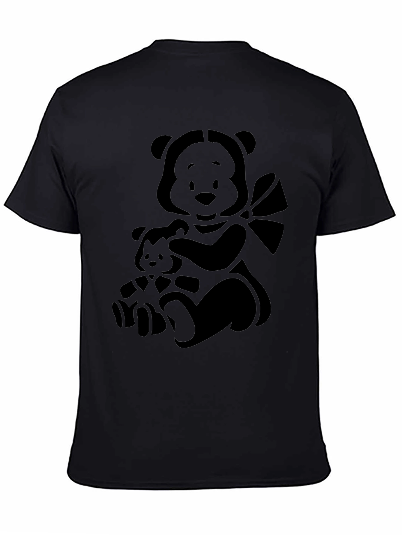 Bear Hugs Black Tee