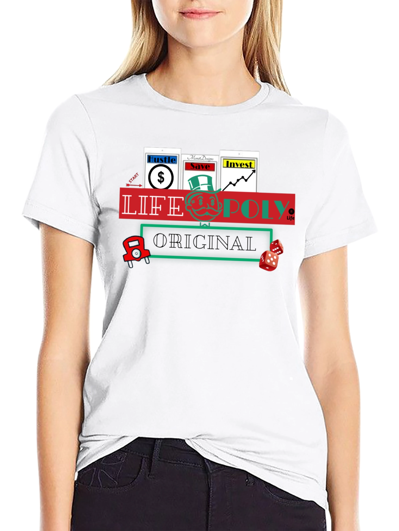 Lifeopoly Original Black T-Shirt