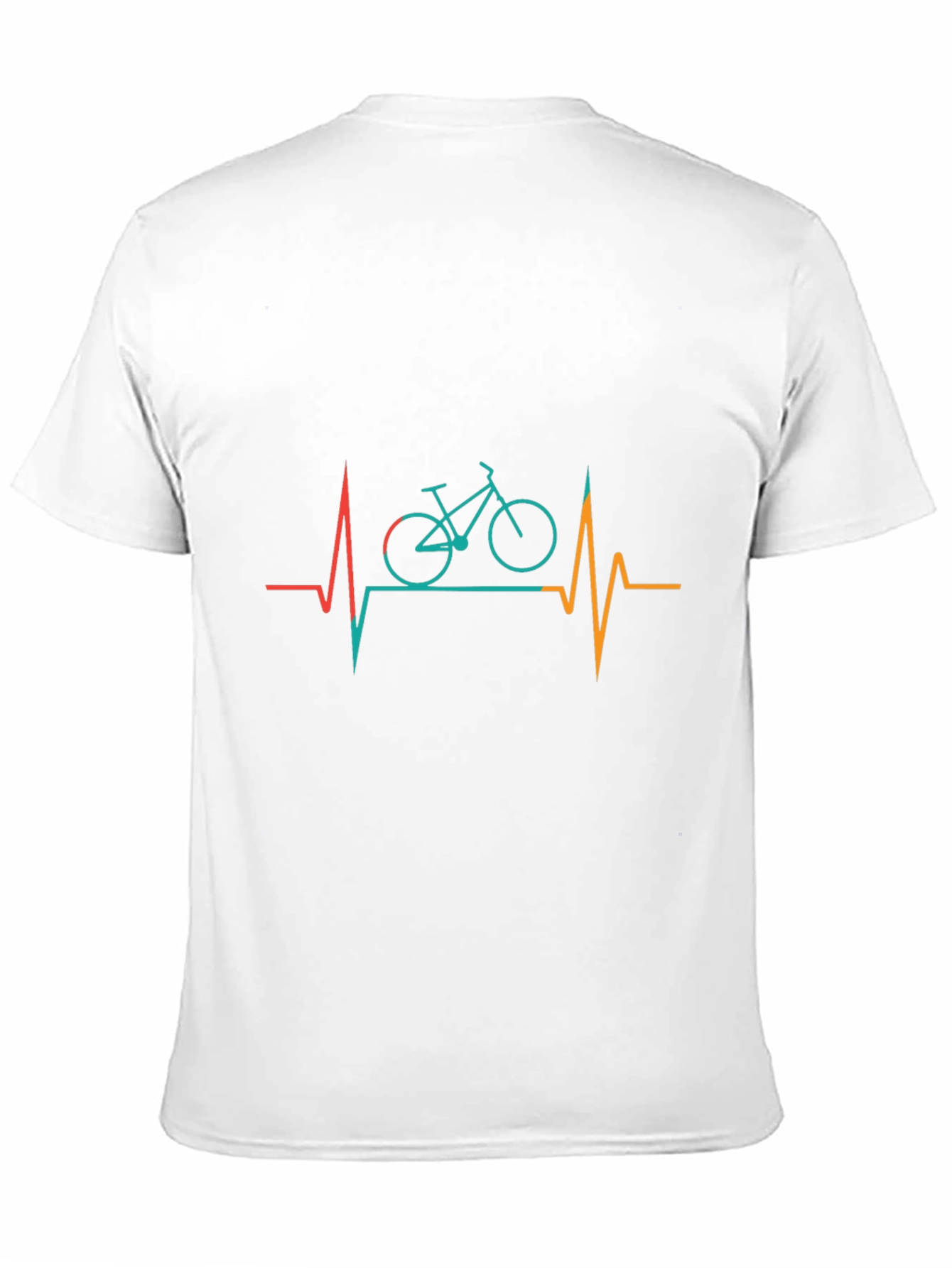 Bike Heartbeat T-Shirt - Cycling Passion