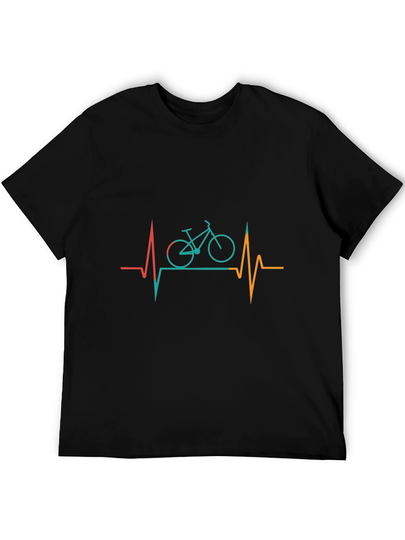 Bike Heartbeat T-Shirt - Cycling Passion