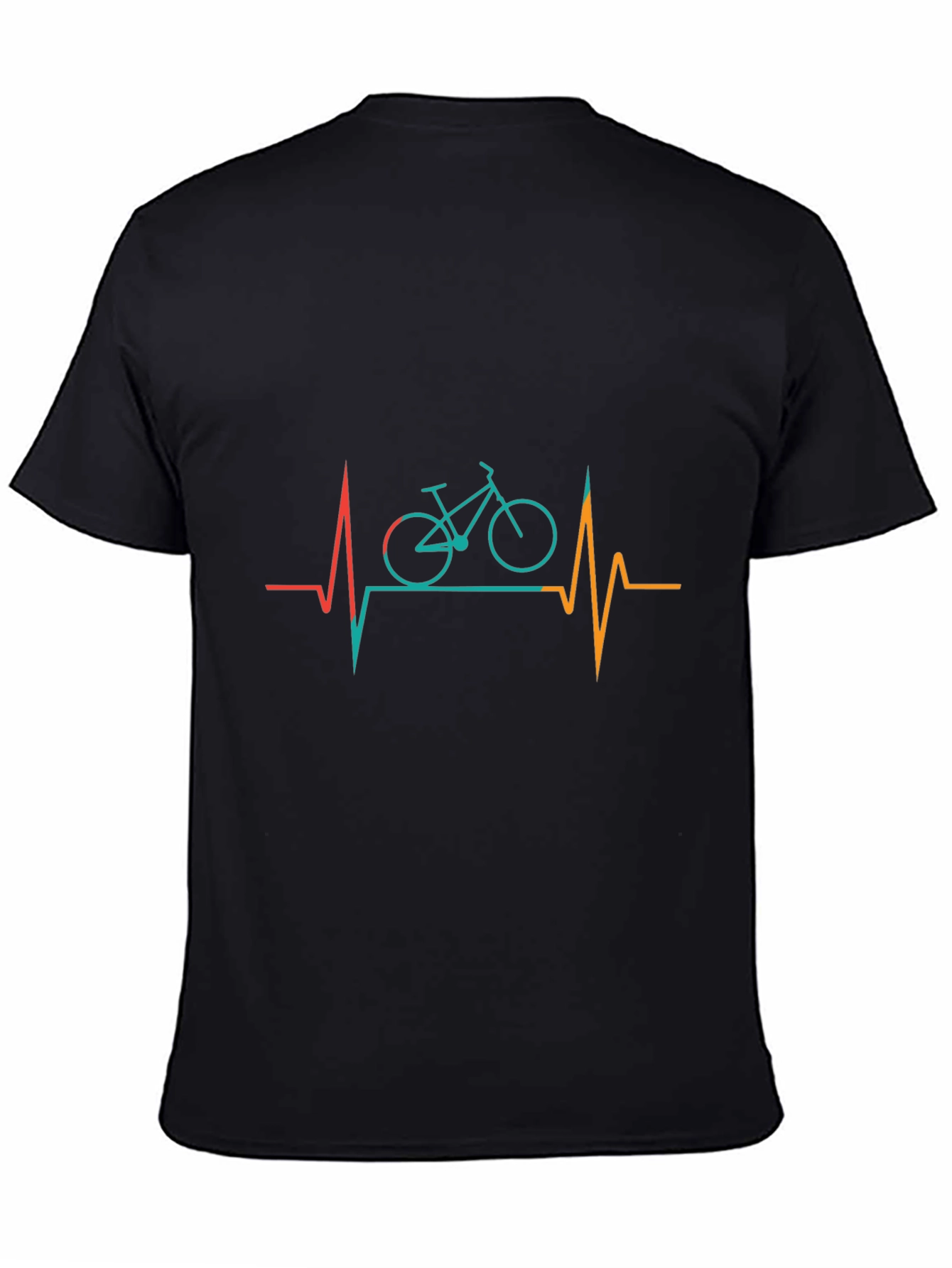 Bike Heartbeat T-Shirt - Cycling Passion