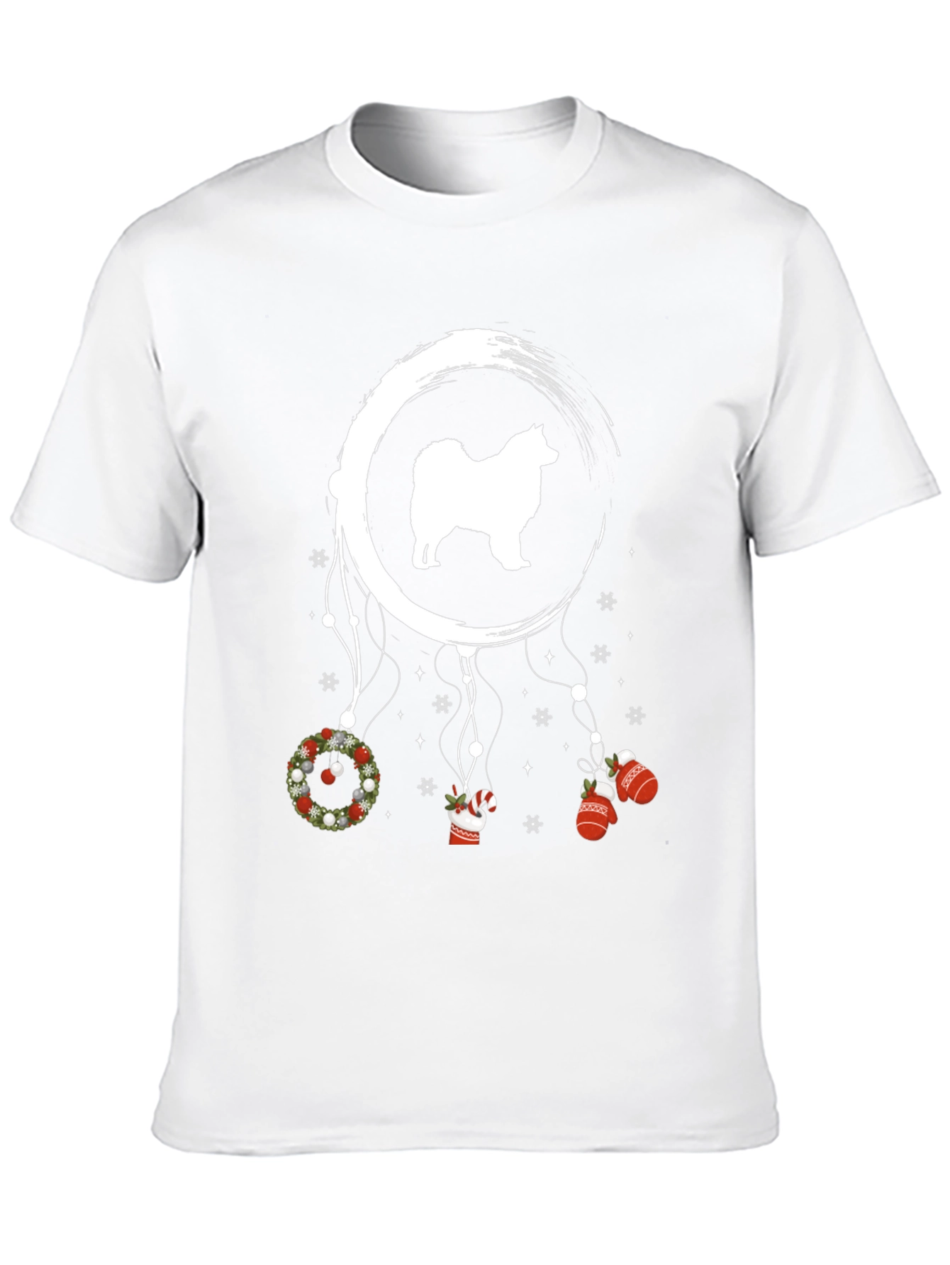 Dog Christmas Dreamcatcher T-Shirt