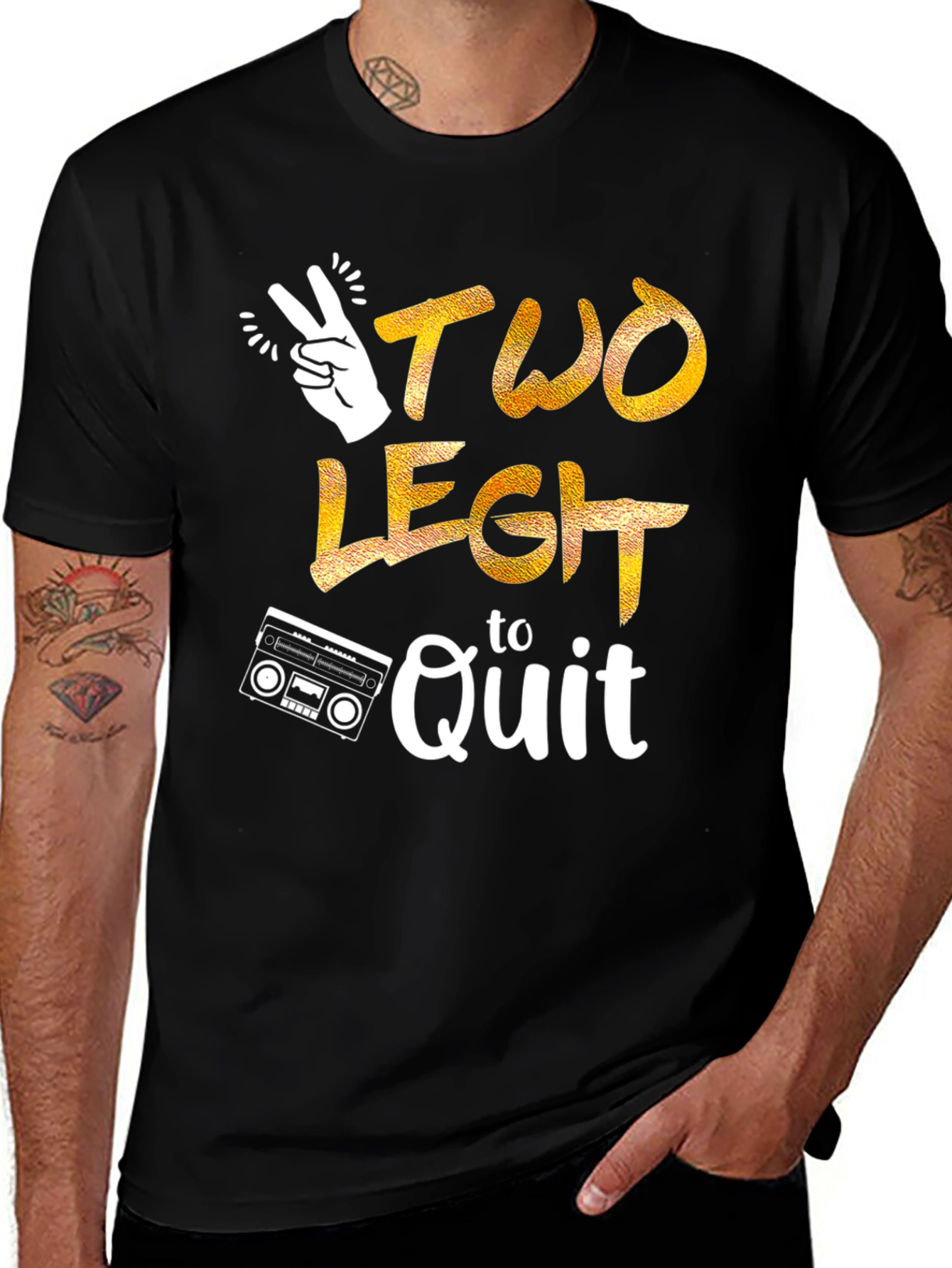 Two Legit to Quit Graphic T-Shirt