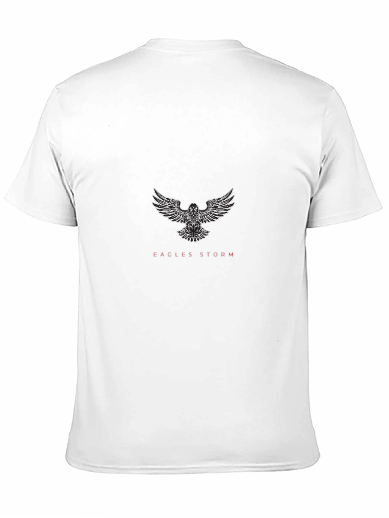 Eagles Storm Graphic Tee - Black Cotton Blend