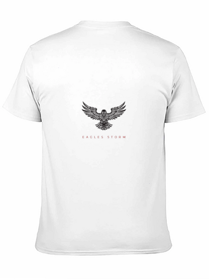 Eagles Storm Graphic Tee - Black Cotton Blend