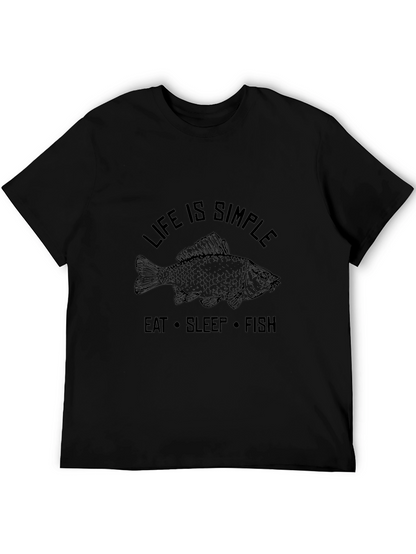 Life is Simple Fish T-Shirt