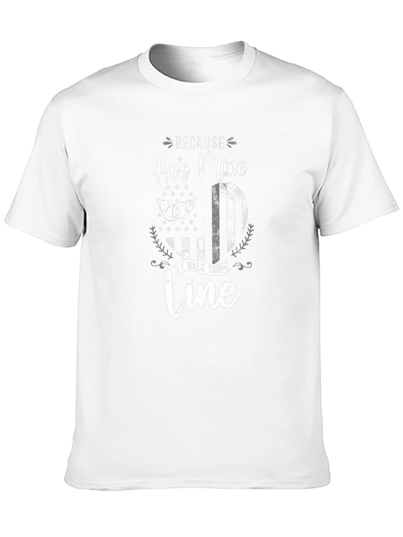 Hes Mine T-Shirt - Law Enforcement Support