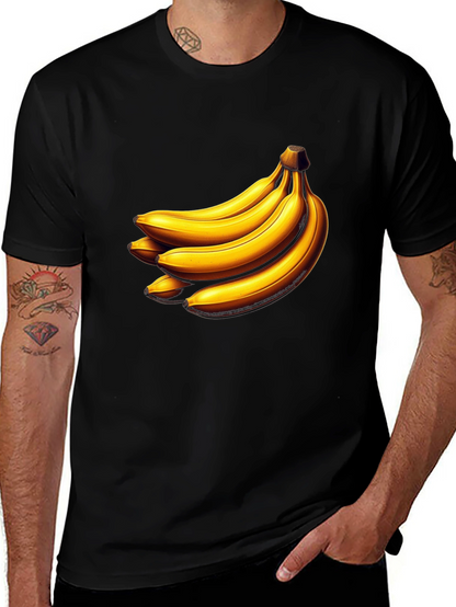 Banana Graphic Tee - Unique Fruit Design