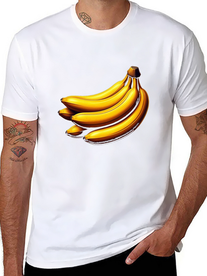 Banana Graphic Tee - Unique Fruit Design