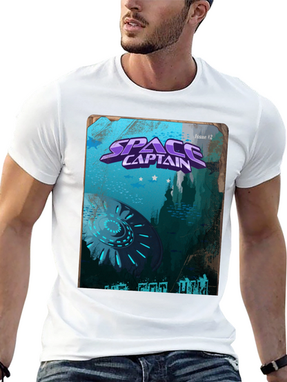 Space Captain Graphic Novel T-Shirt