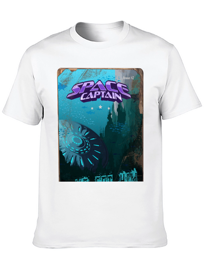 Space Captain Graphic Novel T-Shirt