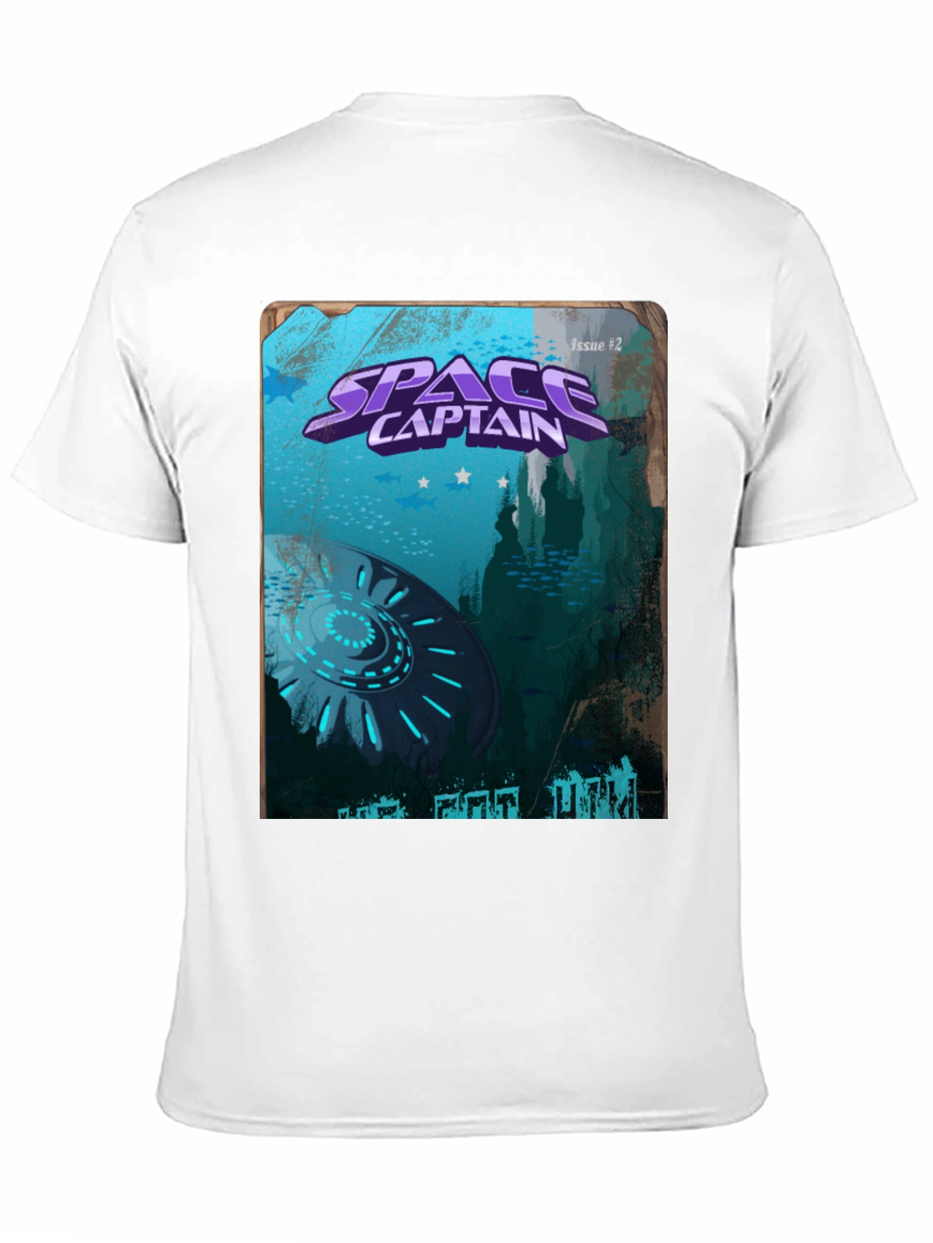 Space Captain Graphic Novel T-Shirt