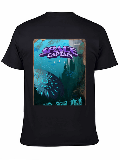 Space Captain Graphic Novel T-Shirt