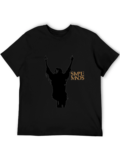 Simple Minds Graphic T-Shirt - Black