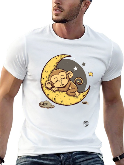 Dreamy Monkey Moon T-Shirt