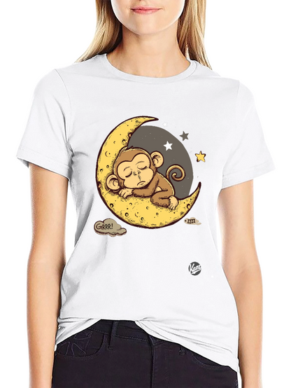Dreamy Monkey Moon T-Shirt