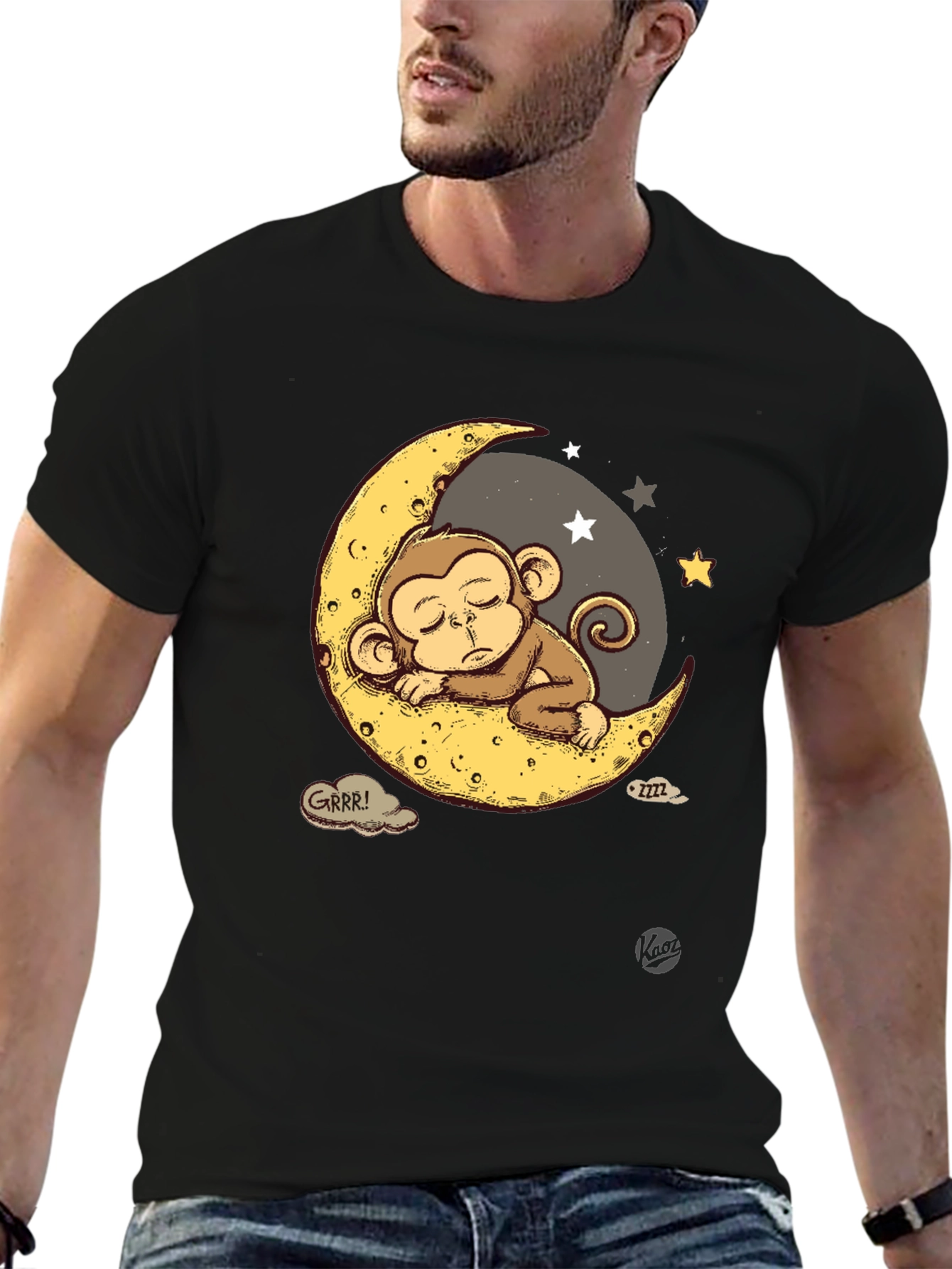 Dreamy Monkey Moon T-Shirt