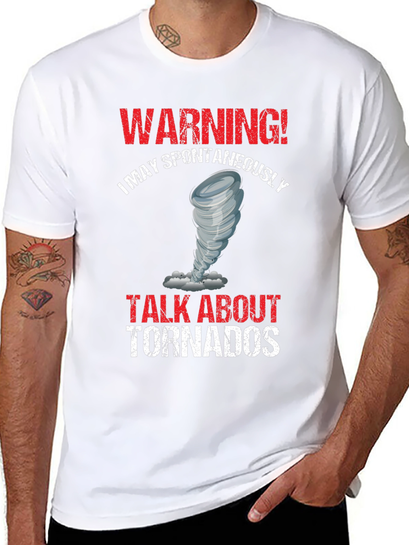 Warning Tornado Enthusiast T-Shirt