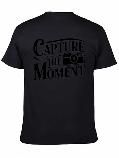 Capture the Moment Black Graphic Tee