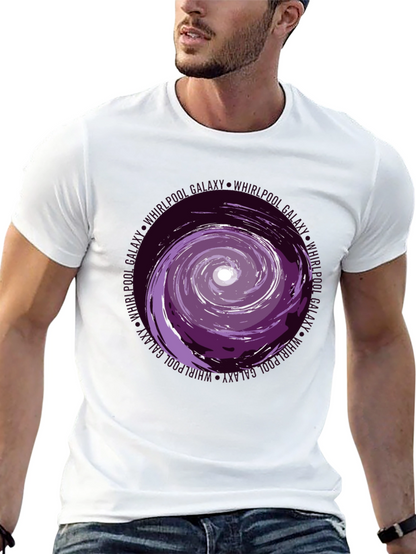 Whirlpool Galaxy Graphic Tee - Black