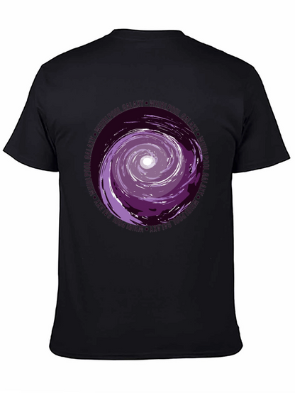 Whirlpool Galaxy Graphic Tee - Black