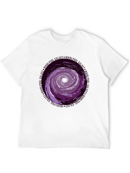 Whirlpool Galaxy Graphic Tee - Black