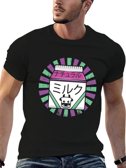 Japanese Milk Carton Graphic T-Shirt
