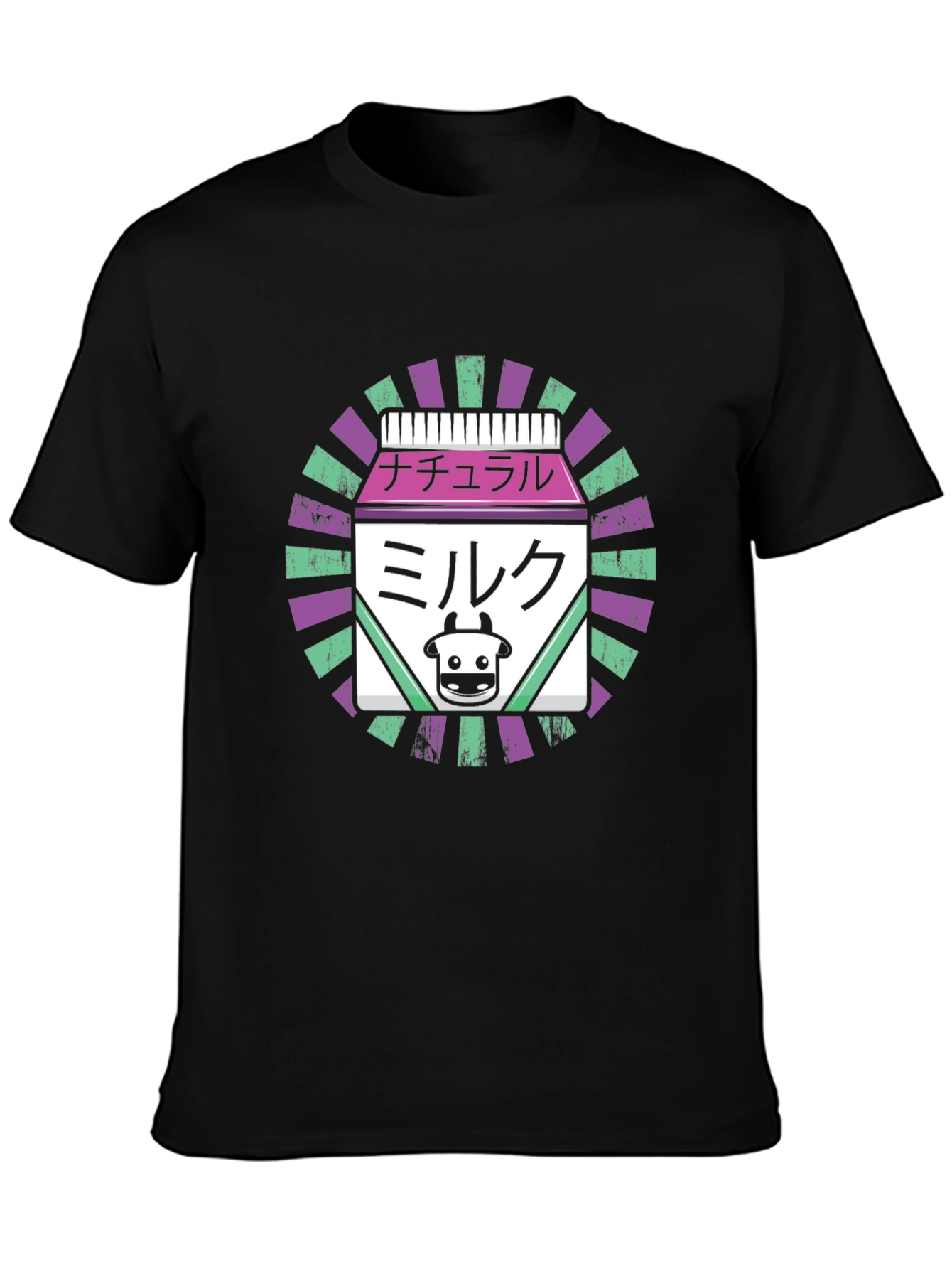 Japanese Milk Carton Graphic T-Shirt