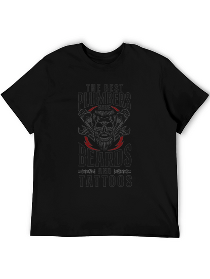 Plumbers Beards & Tattoos T-Shirt