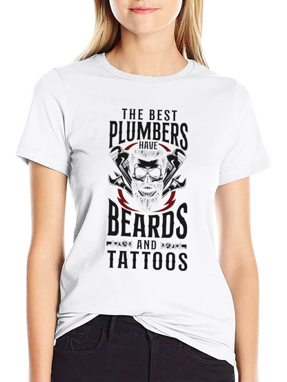 Plumbers Beards & Tattoos T-Shirt
