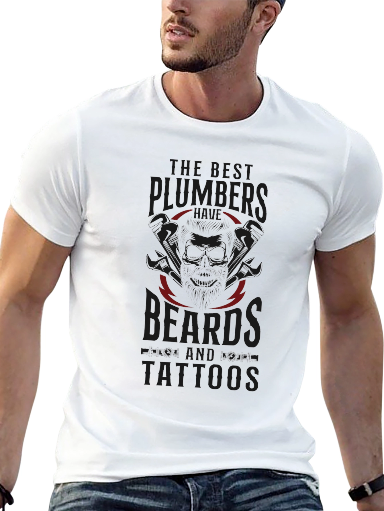 Plumbers Beards & Tattoos T-Shirt