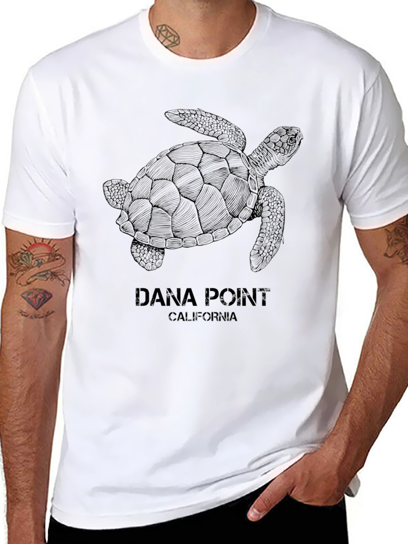 Dana Point Turtle Graphic Tee