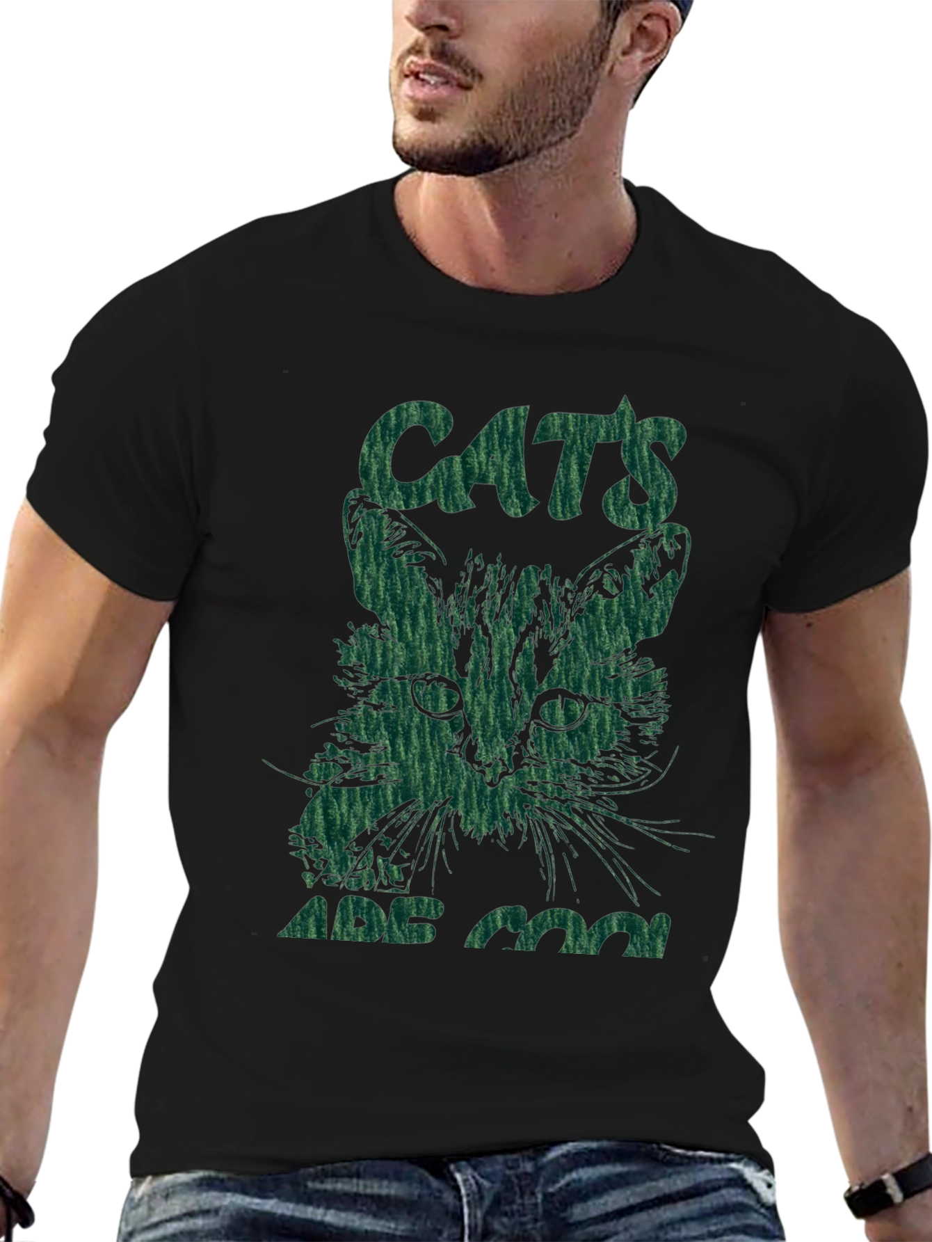 Cool Cats Graphic T-Shirt