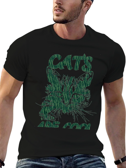 Cool Cats Graphic T-Shirt