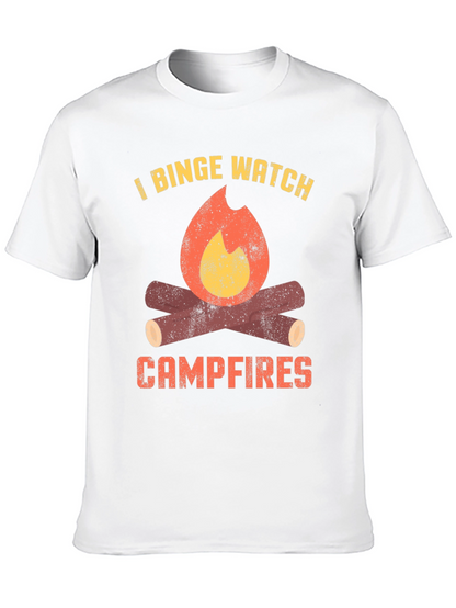 I Binge Watch Campfires Graphic Tee