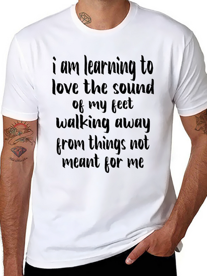 I Am Learning Motivational Graphic Tee
