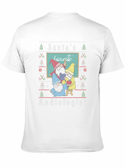 Santas Favorite Audiologist Ugly Christmas T-Shirt