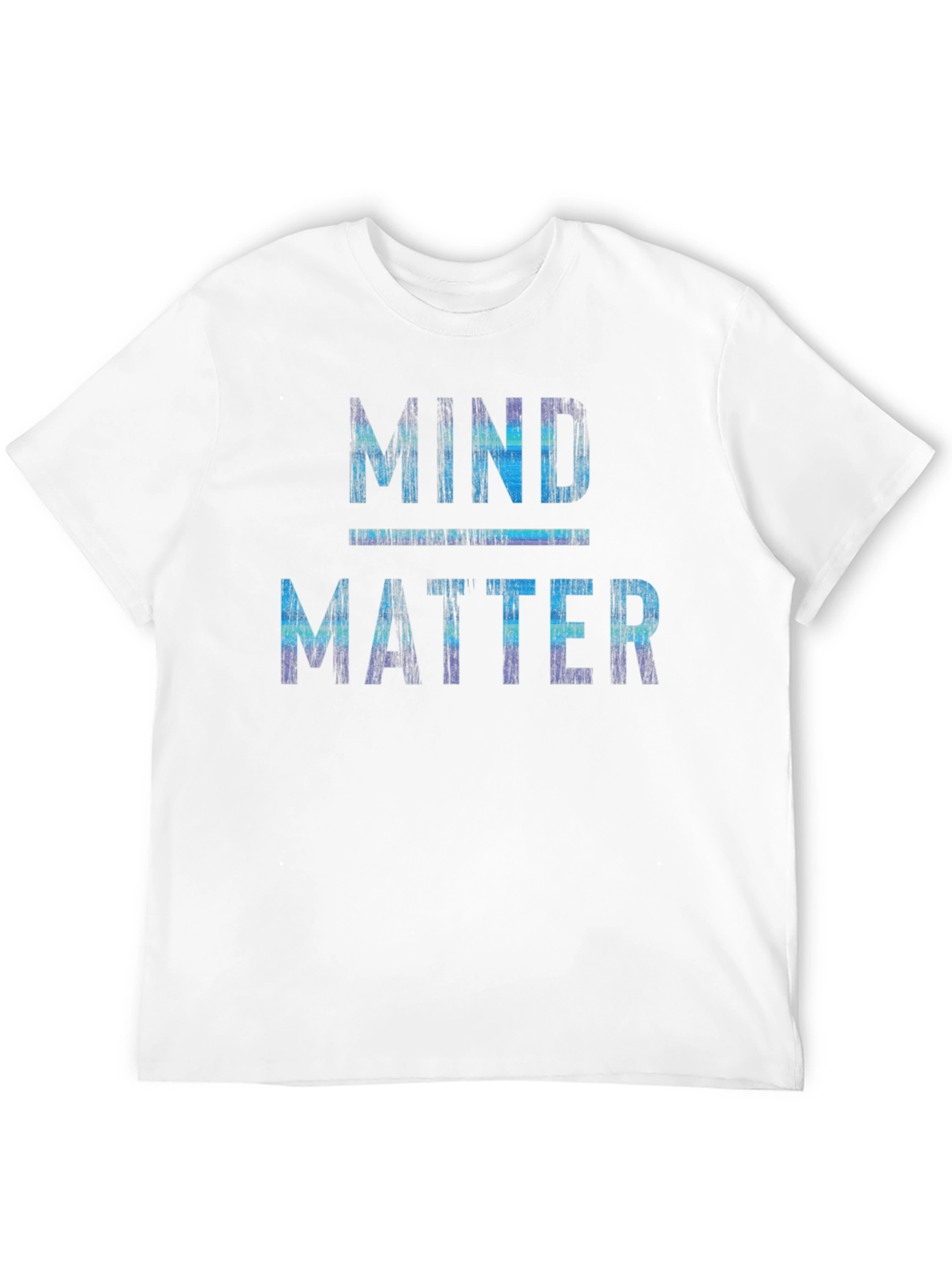 Mind Over Matter Graphic Print Crew Neck T-Shirt