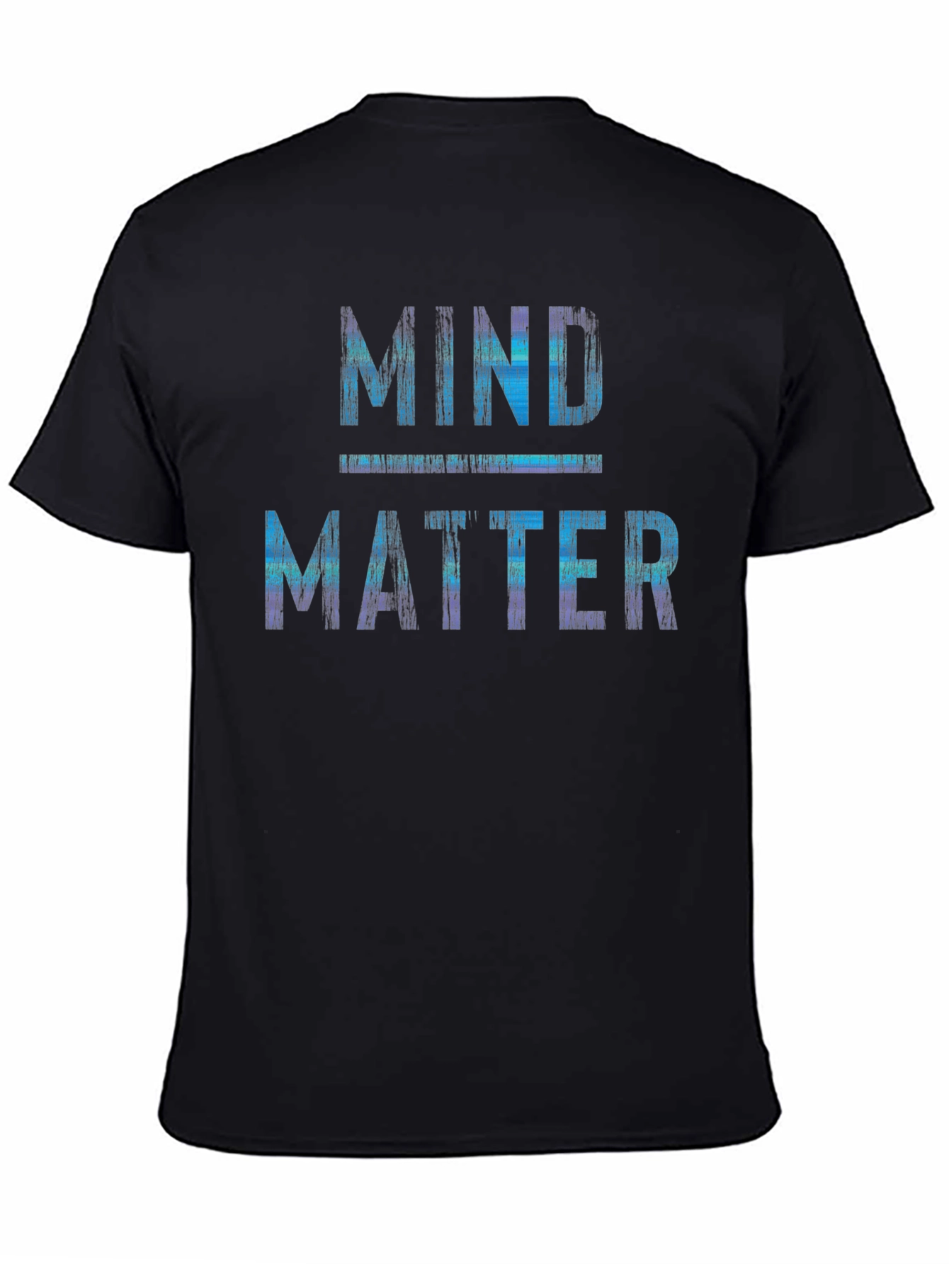 Mind Over Matter Graphic Print Crew Neck T-Shirt