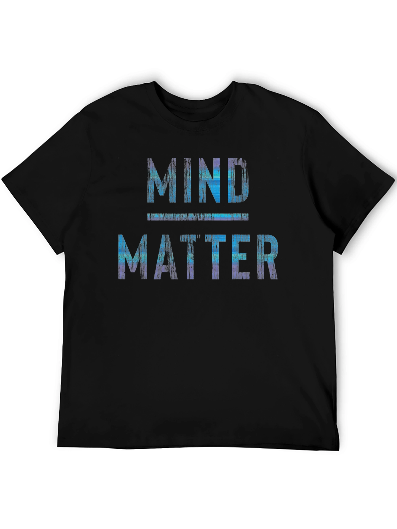Mind Over Matter Graphic Print Crew Neck T-Shirt