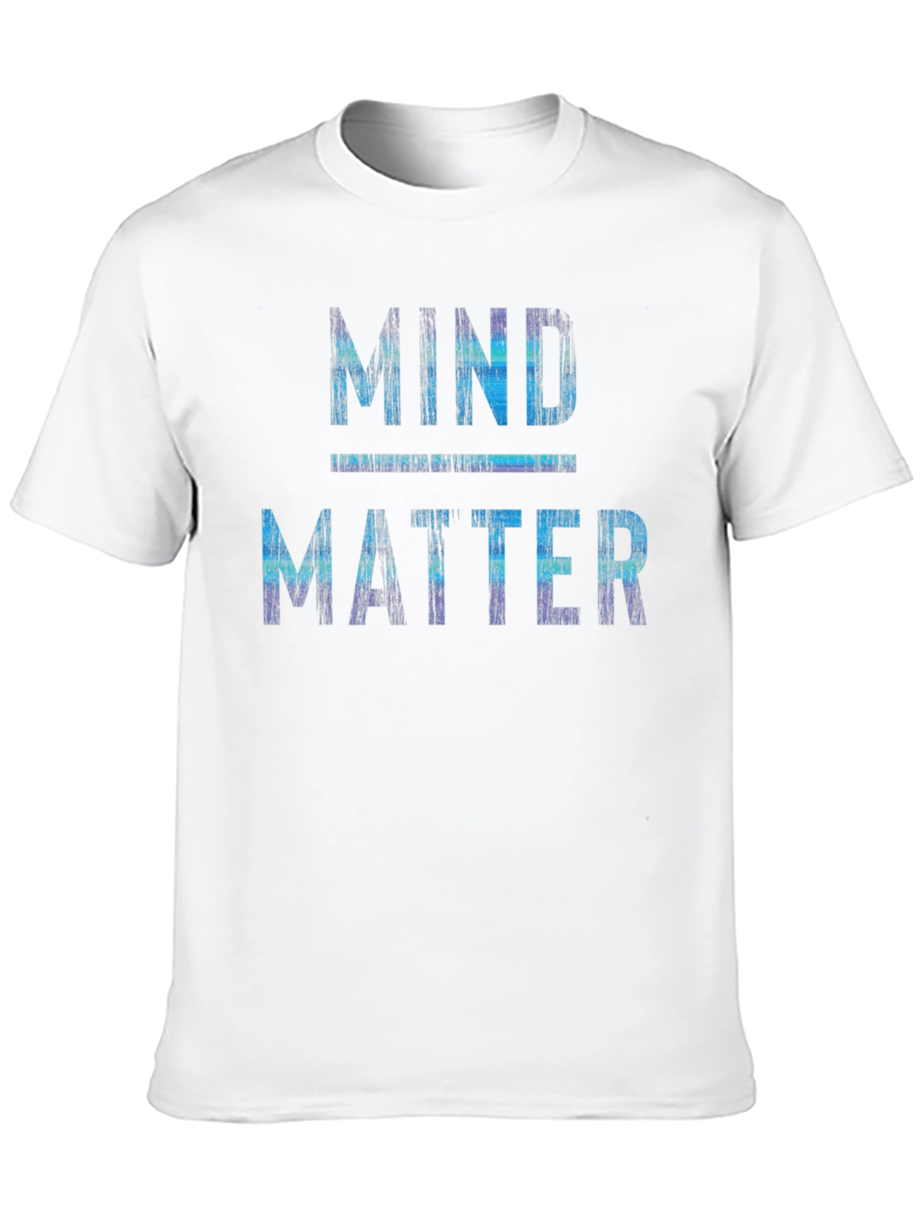 Mind Over Matter Graphic Print Crew Neck T-Shirt