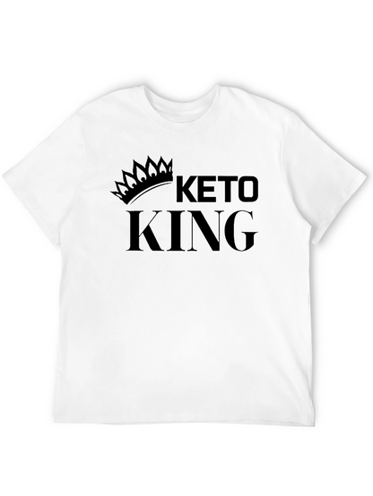 Keto King Black Graphic Tee