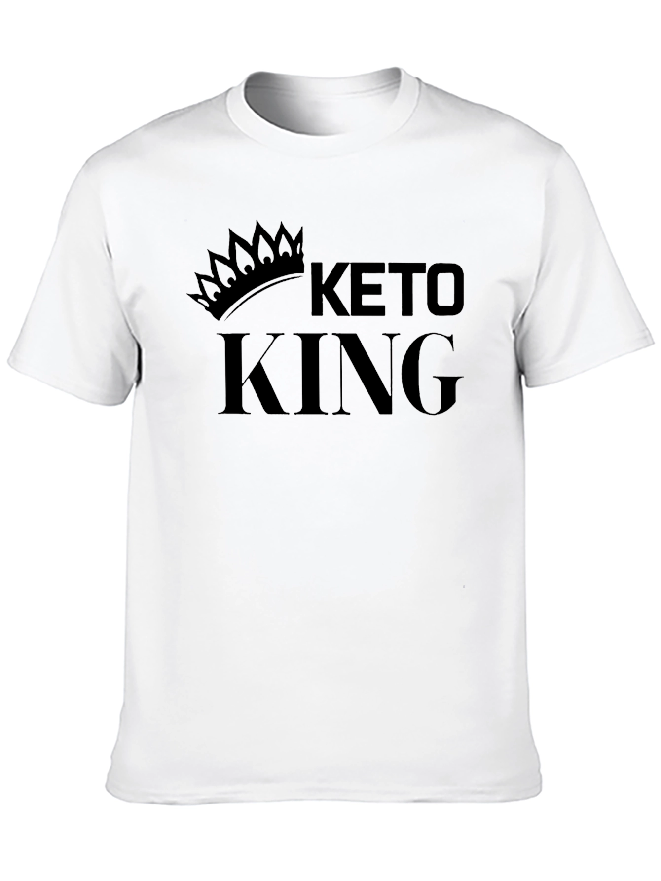 Keto King Black Graphic Tee