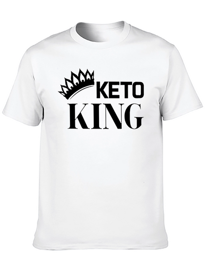 Keto King Black Graphic Tee