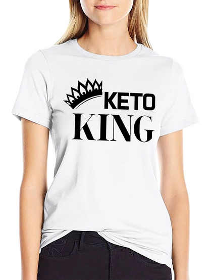 Keto King Black Graphic Tee