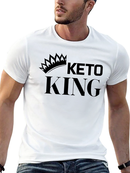 Keto King Black Graphic Tee