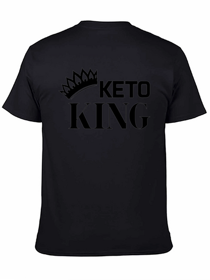 Keto King Black Graphic Tee