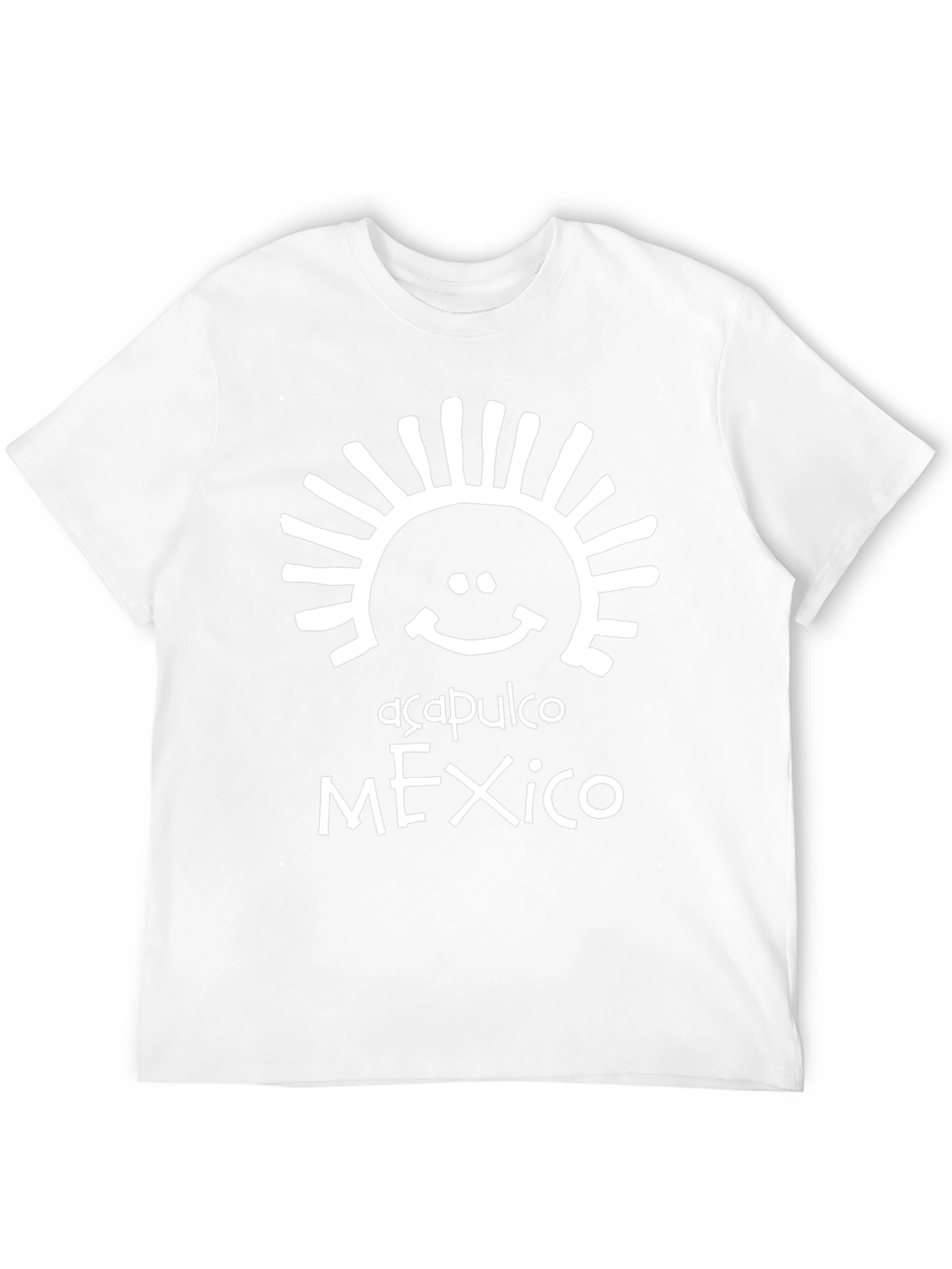 Acapulco Mexico Graphic Tee - Black