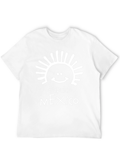 Acapulco Mexico Graphic Tee - Black