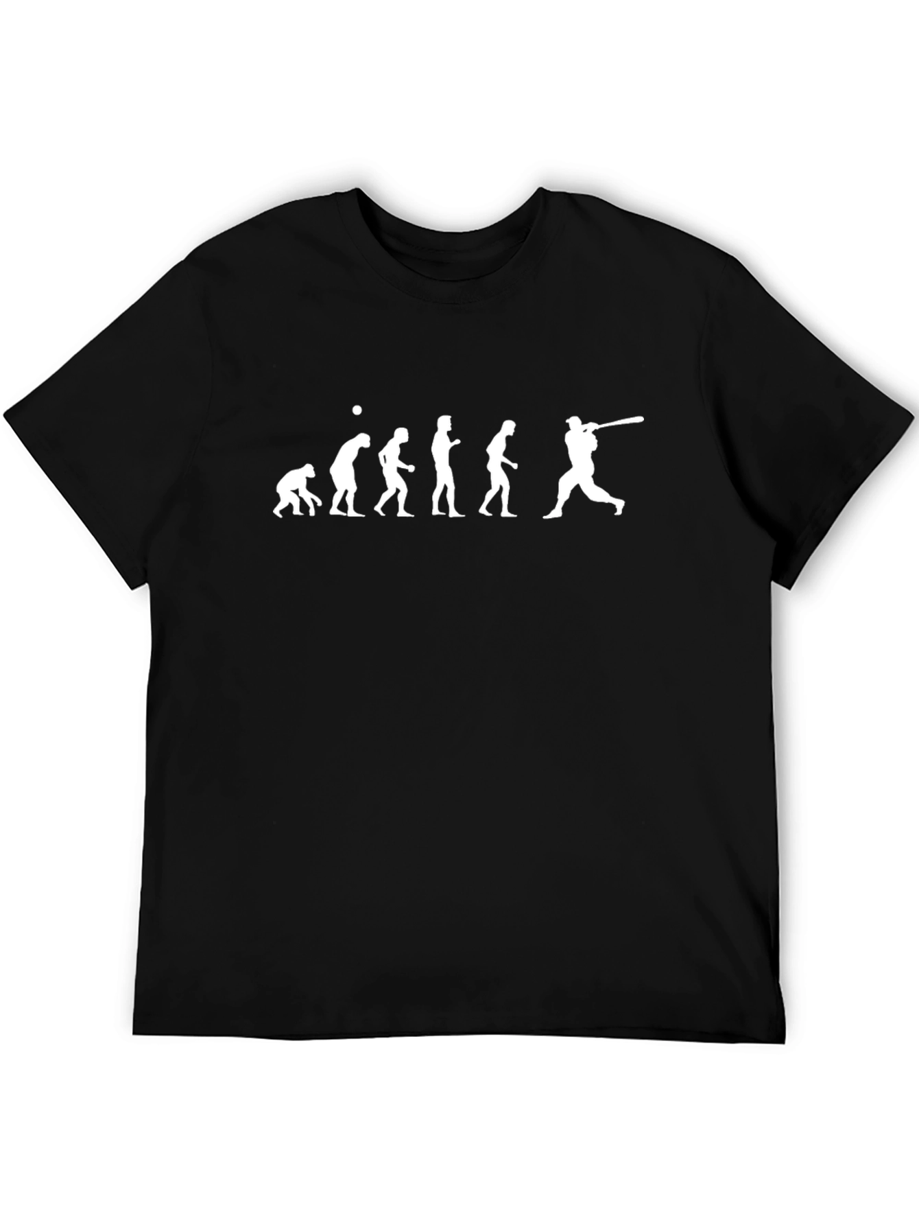 Evolution of Baseball T-Shirt